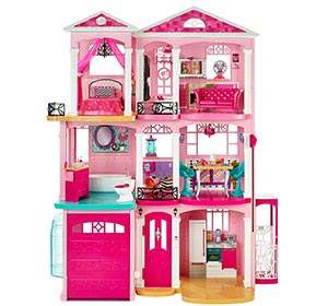 casa barbie con ascensore