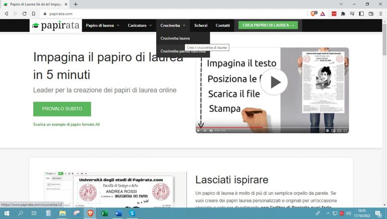 Come Creare Un Cruciverba Online Gratis