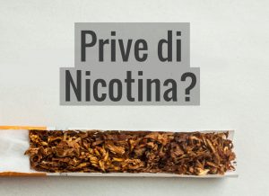 prive di nicotina