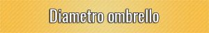 Diametro ombrello