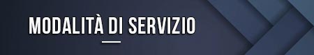 Modalità di servizio