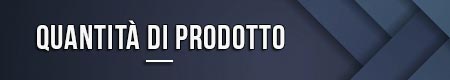 Quantità di prodotto