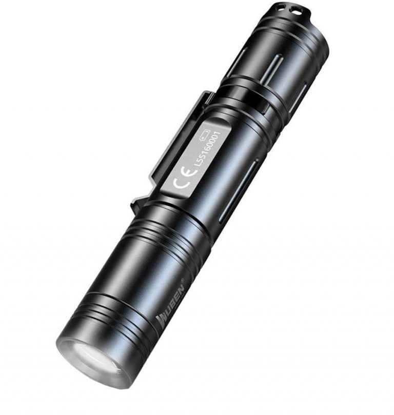 WARSUN T7 - Confezione Da 2 Mini Torce LED Ricaricabili USB-C Con Luce Laterale COB E Base Magnetica - 675 Lumen - 2