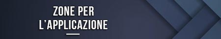 Zone per l’applicazione