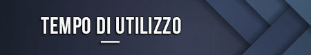 Tempo di utilizzo