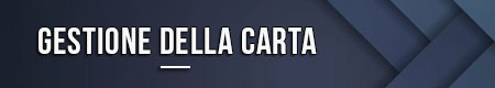 Gestione della carta