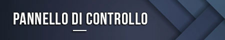 Pannello di controllo
