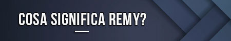 Cosa significa REMY?