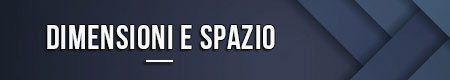 Dimensioni e spazio