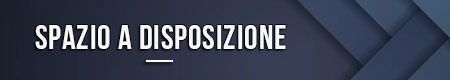 Spazio a disposizione