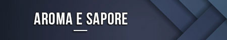 Aroma e sapore