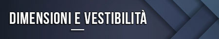 Dimensioni e vestibilità