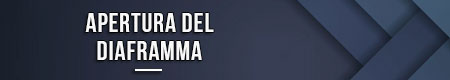 Apertura del diaframma