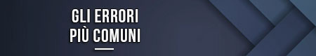 gli-errori-più-comuni