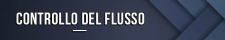 Controllo del flusso