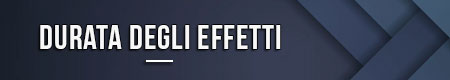 Durata degli effetti