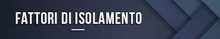 Fattori di isolamento