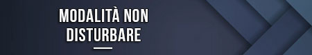 Modalità non disturbare