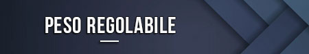 Peso regolabile