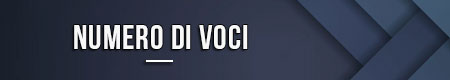 Numero di voci