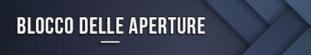 Blocco delle aperture