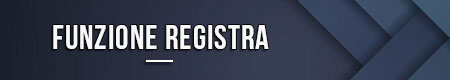 Funzione registra