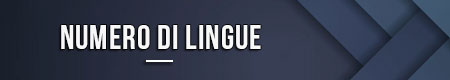 Numero di lingue