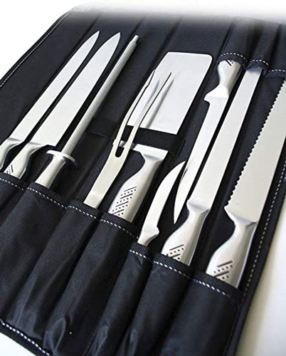 Set Da Cucina Pradel Excellence: Tagliere, 2 Coltelli E Pelapatate - Verde Anice - 2