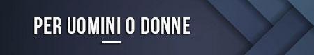 Per uomini o donne