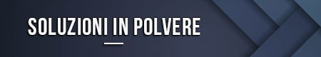 Soluzioni in polvere