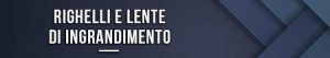 Righelli e lente di ingrandimento