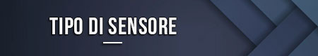 Tipo di sensore