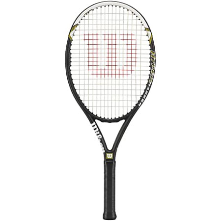 Wilson Hyper Hammer 5.3 Racchetta da Tennis, Unisex - Adulto, Nero/Bianco/Verde, L1