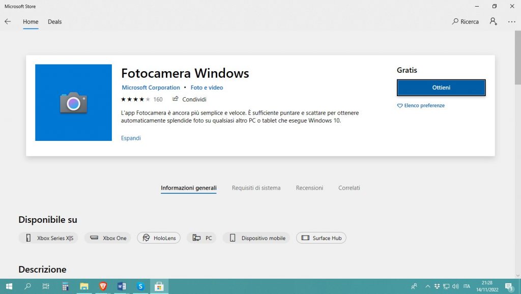 Fotocamera-Windows