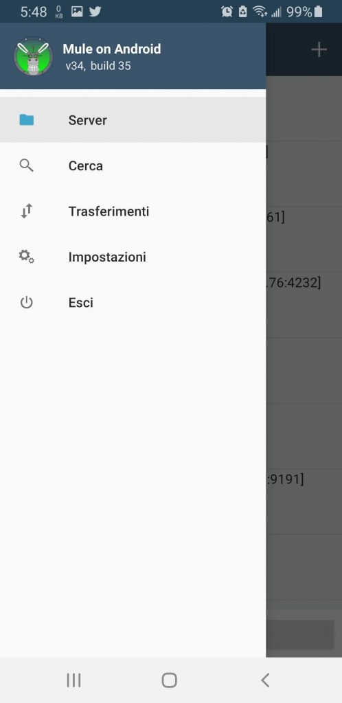 Selezionare-quindi-Server