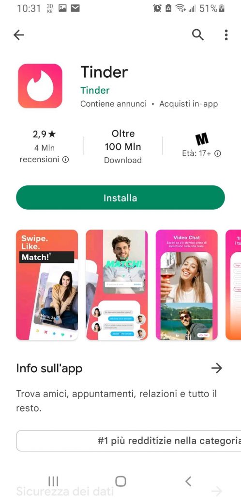 app-per-chattare-Tinder