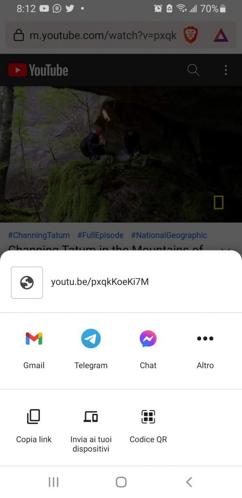 selezionare-voi-stessi-l'URL