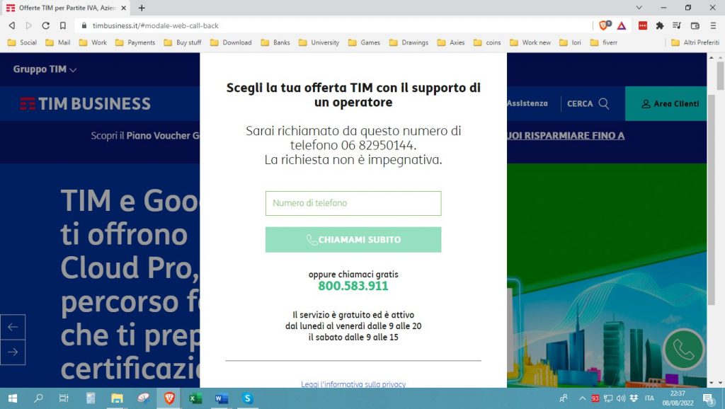 un-operatore-vi-chiamerà