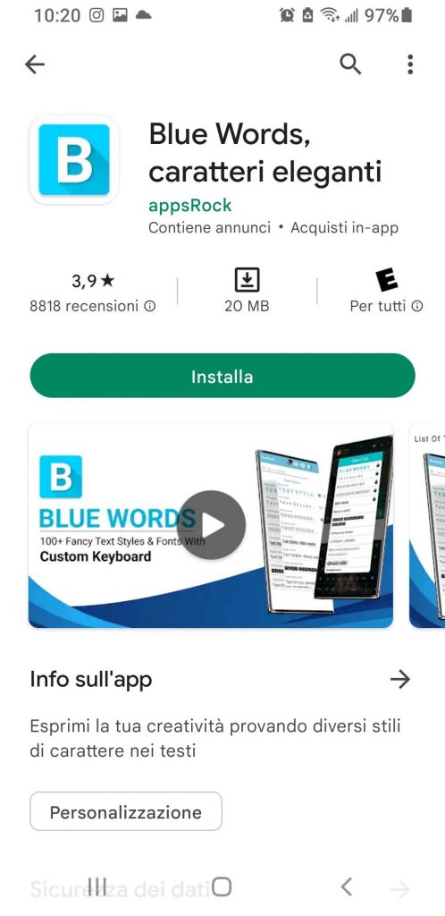 BlueWords