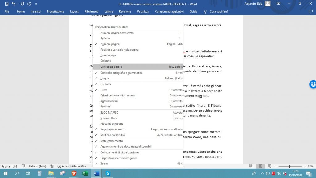 Fate-clic-barra-di-stato