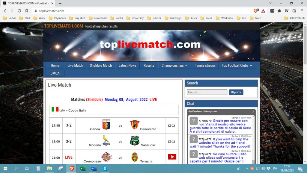 Come Vedere Partite in Diretta Gratis su La Guida Definitiva