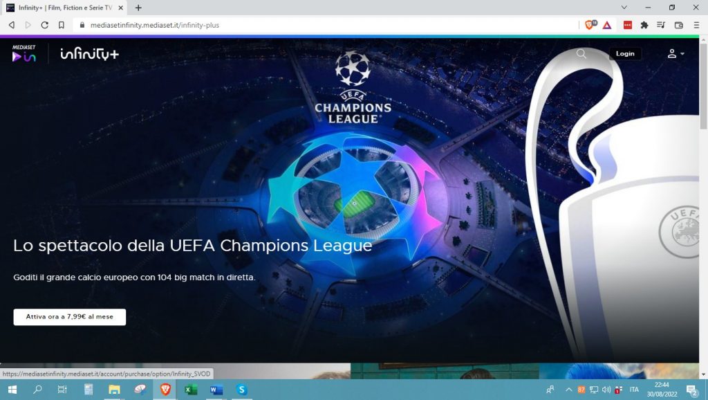 applicazione-Infinity