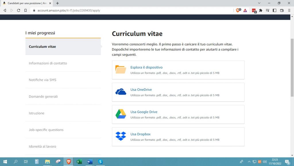 cliccate-su-Curriculum-vitae