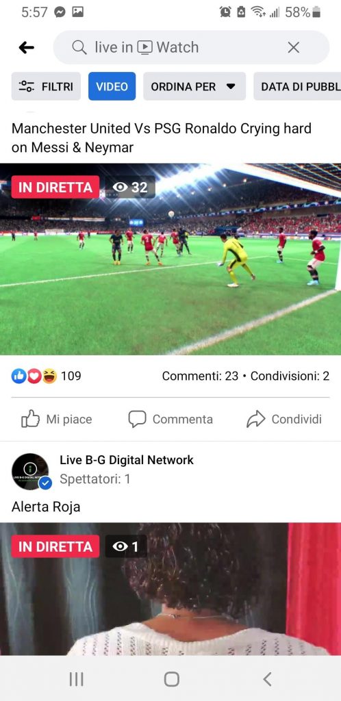 seguire-dirette-di-vario-genere