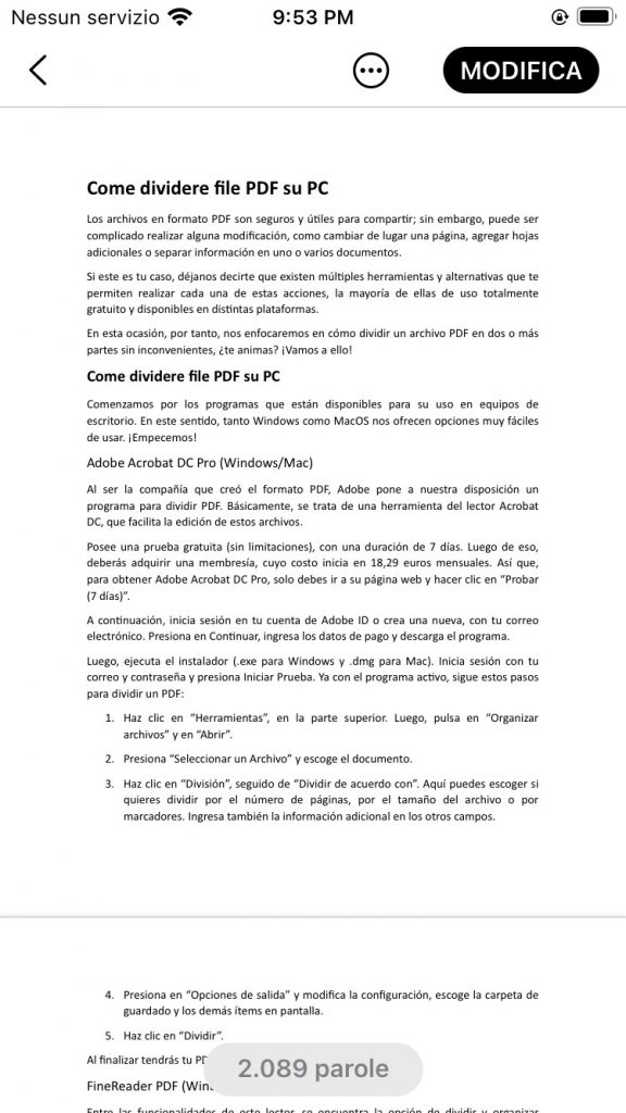 visualizzare-il-conteggio-delle-parole