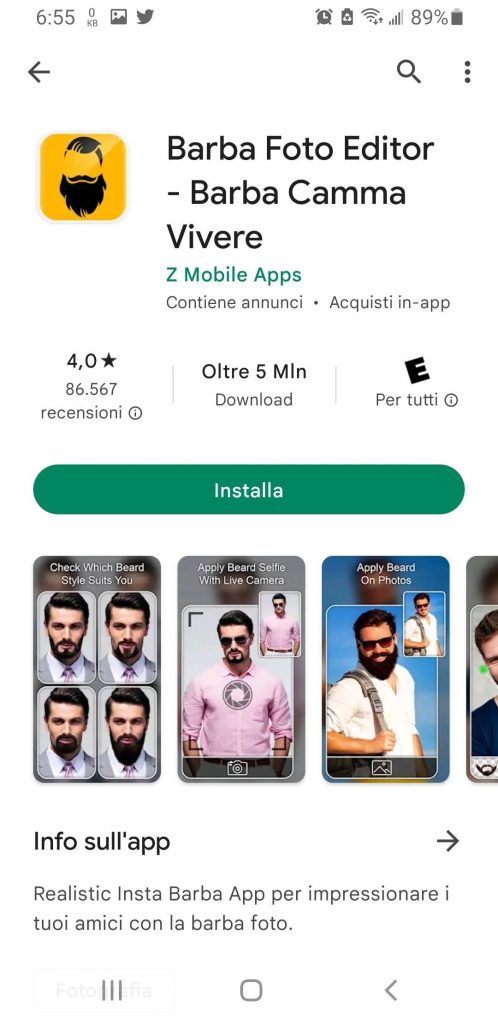 Barba-Foto-Editor-Android