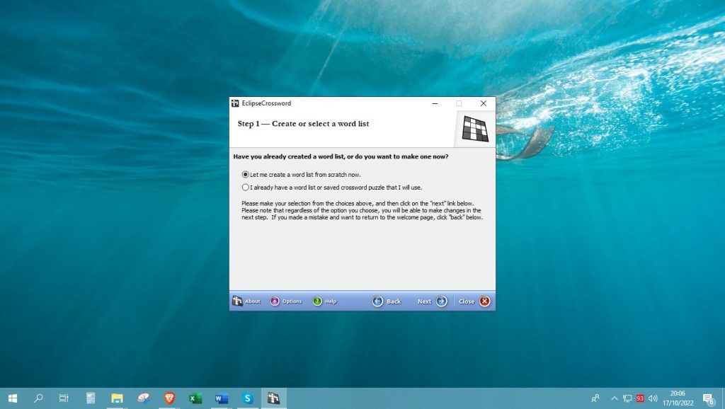 Let-me-create-a-word-list-from-scratch-now