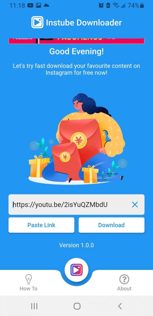 aprite-l'applicazione-di-Instube