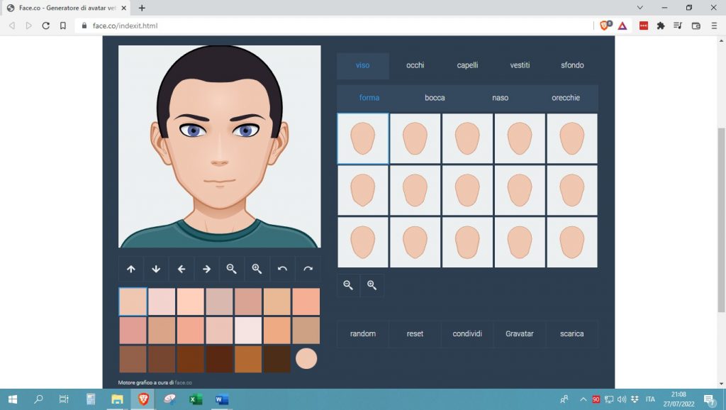create-il-vostro-avatar