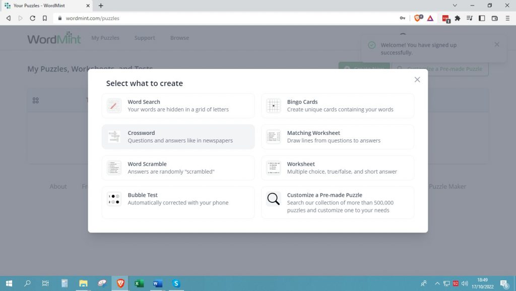 selezionate-Crossword